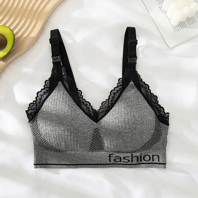 Breastfeeding bra pregnant women underwear maternity nursing bra maternity clothes - Slobuy