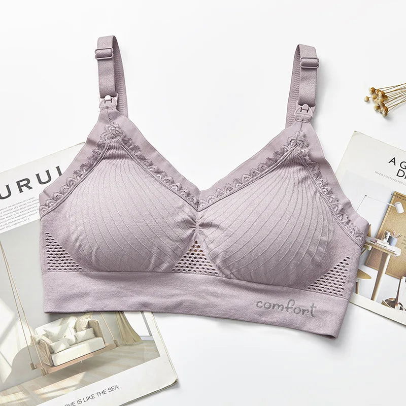 Breastfeeding bra pregnant women underwear maternity nursing bra maternity clothes - Slobuy
