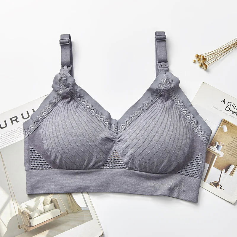 Breastfeeding bra pregnant women underwear maternity nursing bra maternity clothes - Slobuy