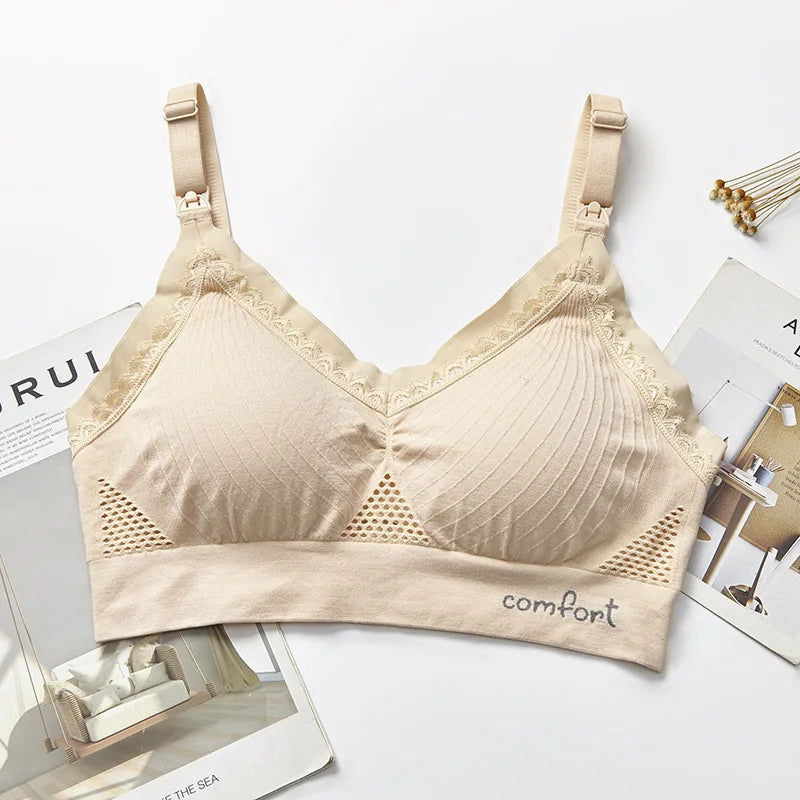Breastfeeding bra pregnant women underwear maternity nursing bra maternity clothes - Slobuy