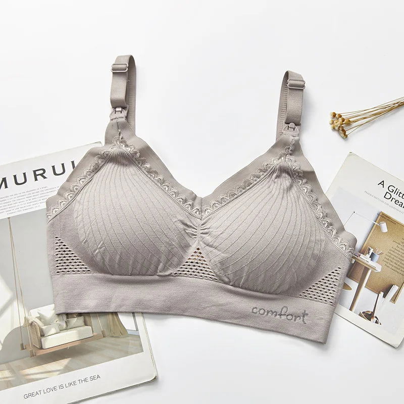 Breastfeeding bra pregnant women underwear maternity nursing bra maternity clothes - Slobuy