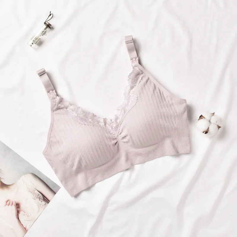 Breastfeeding bra pregnant women underwear maternity nursing bra maternity clothes - Slobuy