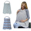 Breastfeeding towel out breastfeeding shawl Nursing Cover Cover Up Blanket Indoor Outdoor Breastfeeding Cover - Slobuy