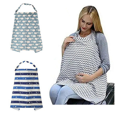 Breastfeeding towel out breastfeeding shawl Nursing Cover Cover Up Blanket Indoor Outdoor Breastfeeding Cover - Slobuy