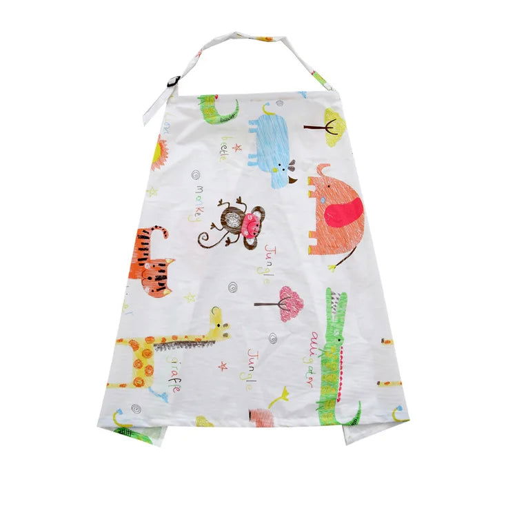 Breastfeeding towel out breastfeeding shawl Nursing Cover Cover Up Blanket Indoor Outdoor Breastfeeding Cover - Slobuy
