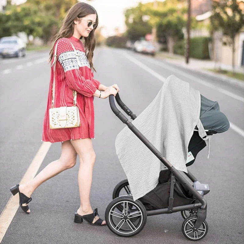 Breathable Breastfeeding Cover Baby Feeding Nursing Covers Adjustable Nursing Apron Outdoor Privacy Cover Mother Nursing Cloth - Slobuy