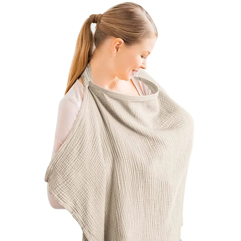 Breathable Breastfeeding Cover Baby Feeding Nursing Covers Adjustable Nursing Apron Outdoor Privacy Cover Mother Nursing Cloth - Slobuy