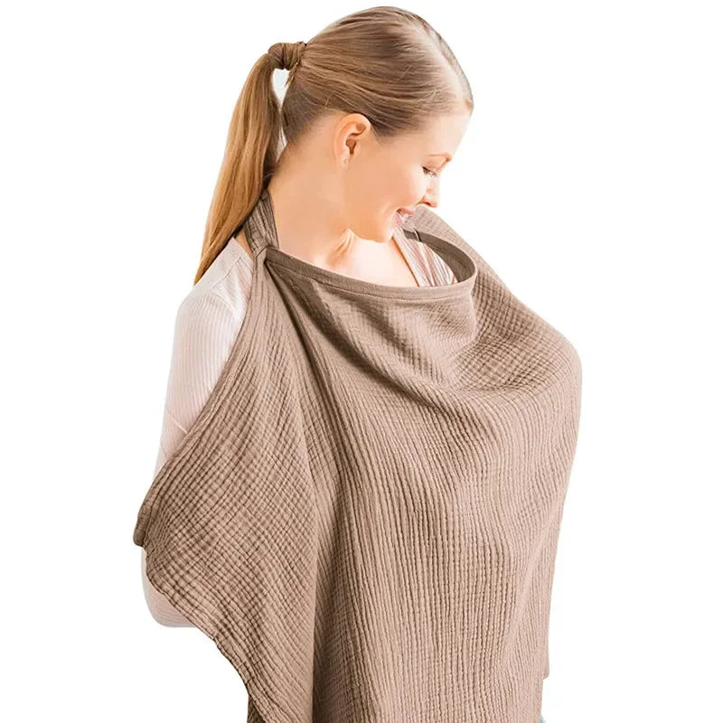 Breathable Breastfeeding Cover Baby Feeding Nursing Covers Adjustable Nursing Apron Outdoor Privacy Cover Mother Nursing Cloth - Slobuy