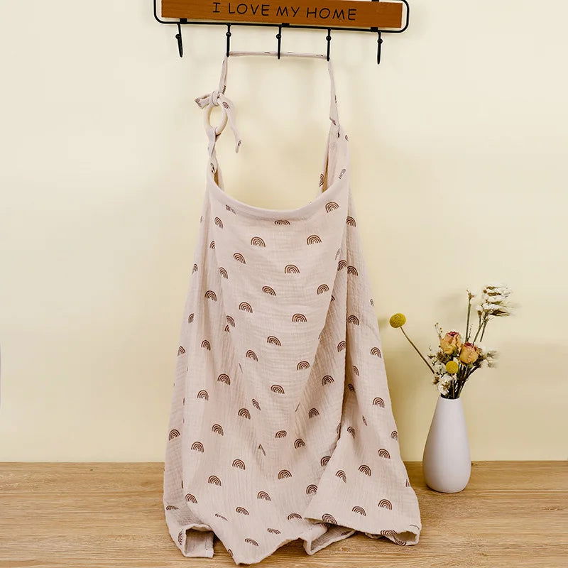 Breathable Breastfeeding Cover Baby Feeding Nursing Covers Adjustable Nursing Apron Outdoor Privacy Cover Mother Nursing Cloth - Slobuy
