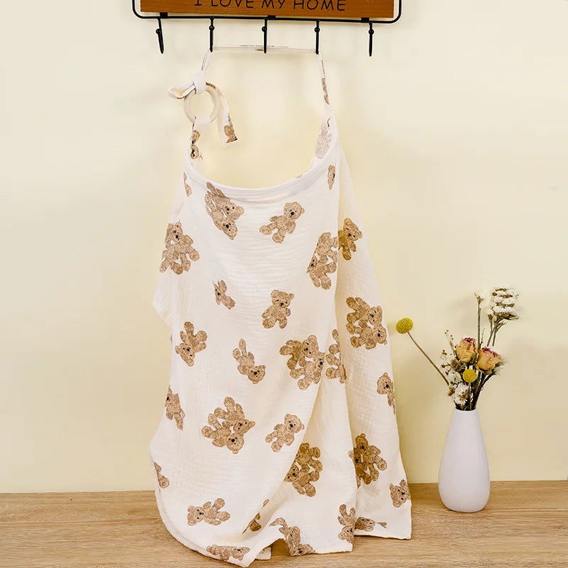 Breathable Breastfeeding Cover Baby Feeding Nursing Covers Adjustable Nursing Apron Outdoor Privacy Cover Mother Nursing Cloth - Slobuy