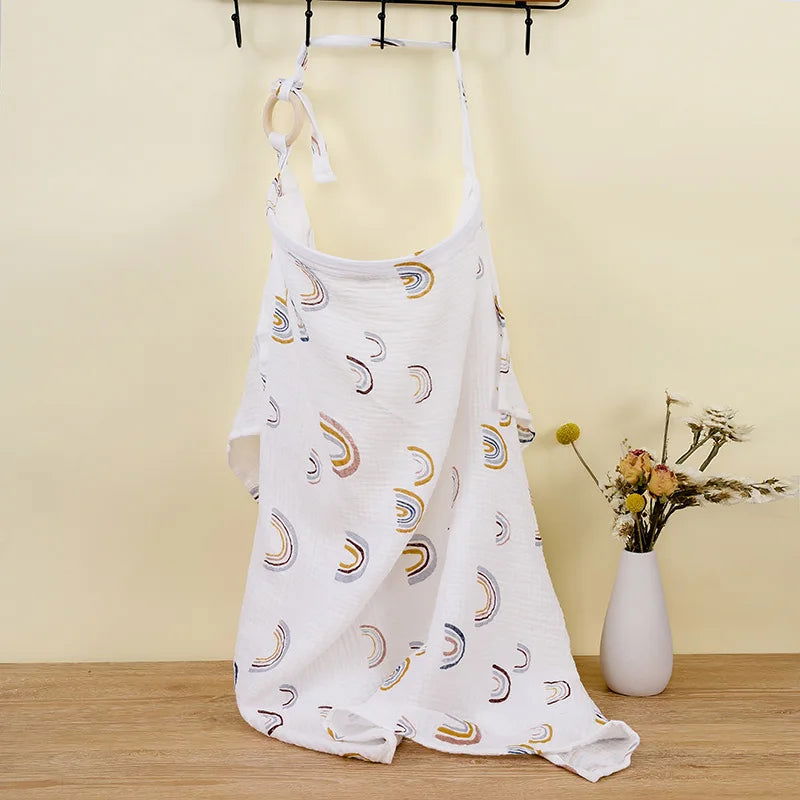 Breathable Breastfeeding Cover Baby Feeding Nursing Covers Adjustable Nursing Apron Outdoor Privacy Cover Mother Nursing Cloth - Slobuy