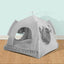 Breathable Cat Dog Litter Tent Kennel Foldable Universal Indoor Teepee Pet House Breathable Puppy Tent Bed Dog Supplies - Slobuy