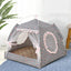 Breathable Cat Dog Litter Tent Kennel Foldable Universal Indoor Teepee Pet House Breathable Puppy Tent Bed Dog Supplies - Slobuy