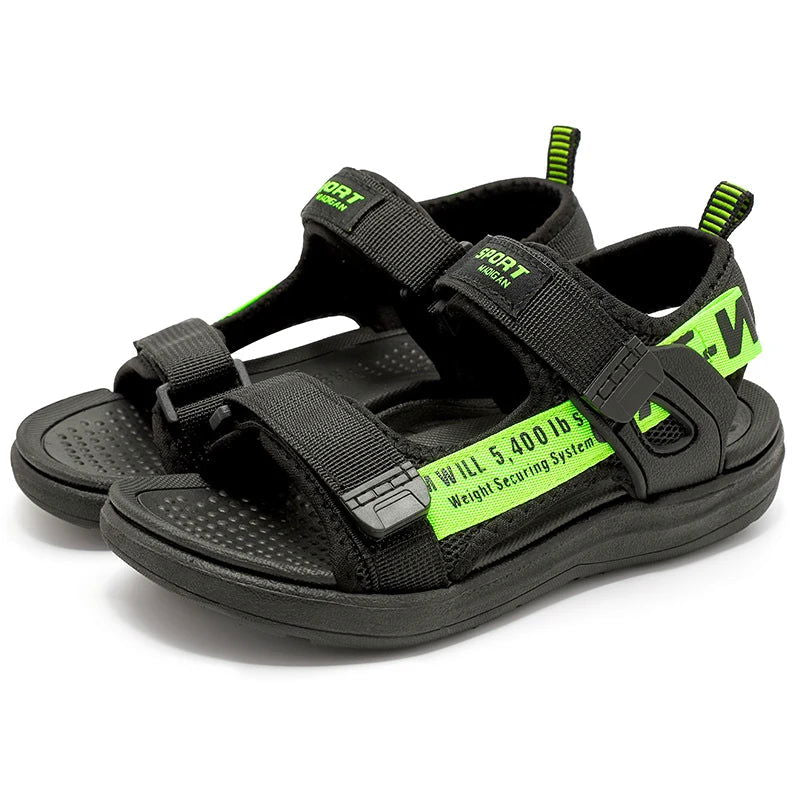 Breathable Sport Sandals Summer Sandals for Boys Casual Beach Shoe Comfortable Soft Sole Kids Fashion Non-slip Sandalias - Slobuy