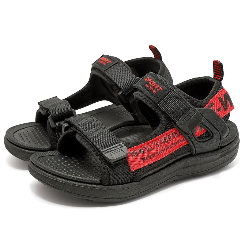 Breathable Sport Sandals Summer Sandals for Boys Casual Beach Shoe Comfortable Soft Sole Kids Fashion Non-slip Sandalias - Slobuy