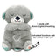 Breathing Bear Baby Soothing Otter Plush Doll Toy Baby Kids Soothing Music Baby Sleeping Companion Sound and Light Doll Toy Gift - Slobuy
