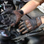 Brown Vintage Leather Motorcycle Gloves Men CE Certification Motorbike Riding Touch Screen Motocross Moto Racing Biker Glove XXL - Slobuy