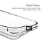 Bumper Case For iPhone 15 14 Plus 13 12 Mini 11 Pro Max 12Pro 11Pro 14pro XR Luxury Aluminum Metal Phone Blue Black Accessories - Slobuy