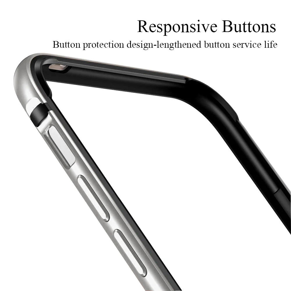 Bumper Case For iPhone 15 14 Plus 13 12 Mini 11 Pro Max 12Pro 11Pro 14pro XR Luxury Aluminum Metal Phone Blue Black Accessories - Slobuy
