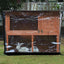 Bunny Rabbit Hutch Cover for Winter Garden Outdoor Waterproof Small Animal Cage Crate Cover UV Resistant Heavy Duty Pets - Slobuy