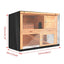 Bunny Rabbit Hutch Cover for Winter Garden Outdoor Waterproof Small Animal Cage Crate Cover UV Resistant Heavy Duty Pets - Slobuy