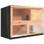 Bunny Rabbit Hutch Cover for Winter Garden Outdoor Waterproof Small Animal Cage Crate Cover UV Resistant Heavy Duty Pets - Slobuy
