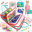 Busy Board Montessori Toys for Toddlers Sensory Toy Preschool Learning Educational Travel Activities For Boys Fine Motor Skills - Slobuy