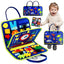 Busy Board Montessori Toys for Toddlers Sensory Toy Preschool Learning Educational Travel Activities For Boys Fine Motor Skills - Slobuy