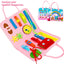 Busy Board Montessori Toys for Toddlers Sensory Toy Preschool Learning Educational Travel Activities For Boys Fine Motor Skills - Slobuy
