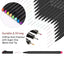 Bview Art Colored Pens Fine Point Markers Fine Tip Drawing Pens Fineliner Pen for Journaling Writing Note Art Office - Slobuy