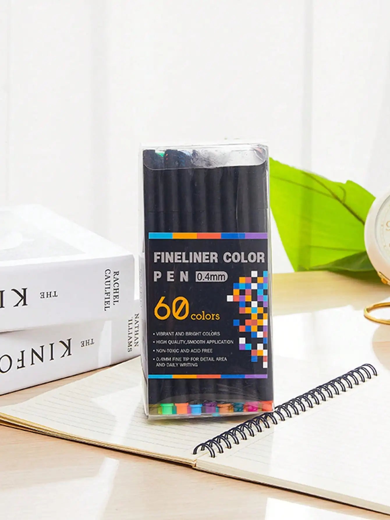 Bview Art Colored Pens Fine Point Markers Fine Tip Drawing Pens Fineliner Pen for Journaling Writing Note Art Office - Slobuy