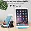 CASEPOKE Desktops Holder for Apple Samsung Xiaomi Lenovo Phone Adjustable Tablet Stand for iPad Accessories Folding Bracket - Slobuy