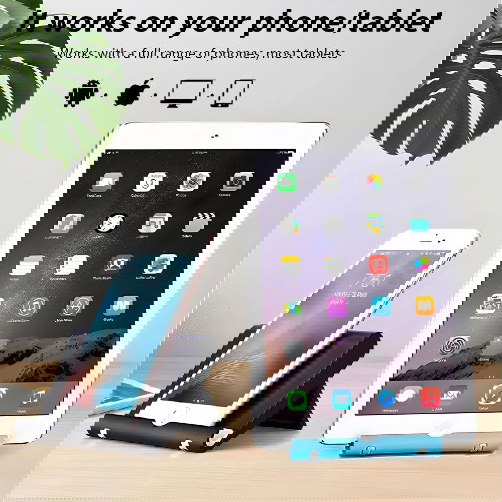 CASEPOKE Desktops Holder for Apple Samsung Xiaomi Lenovo Phone Adjustable Tablet Stand for iPad Accessories Folding Bracket - Slobuy