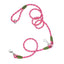 CAWAYI KENNEL Reflective Nylon Leashes Pet Dogs Chain Traction Rope Leads for Running Free Hands Rope Chain for Small Large Dogs - Slobuy