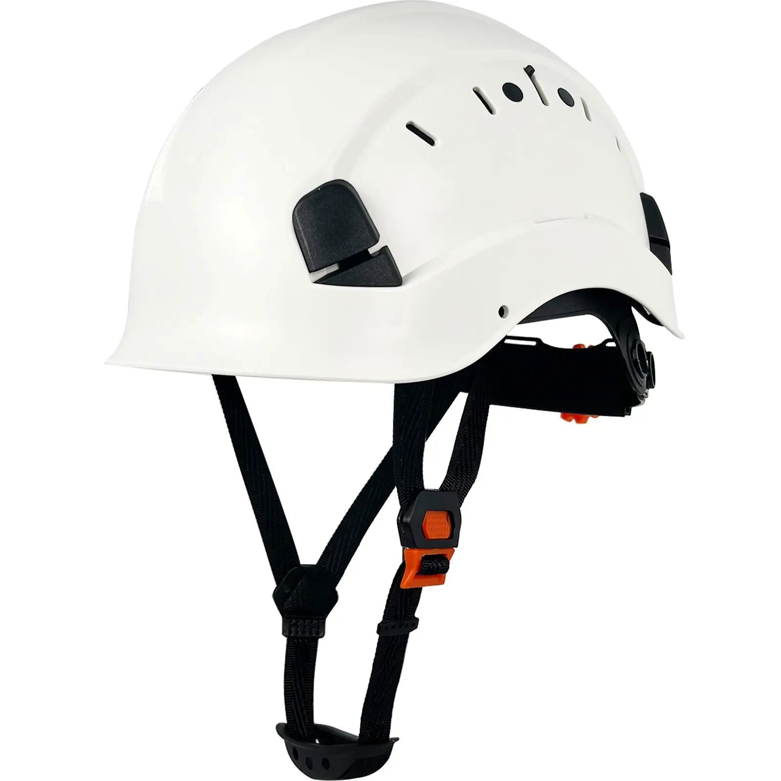 CE Work Safety Hard Hat for Engineer Slotted Ventilated Construction Safety Helmet for Men & Women Industrial Adjustable Ratchet - Slobuy