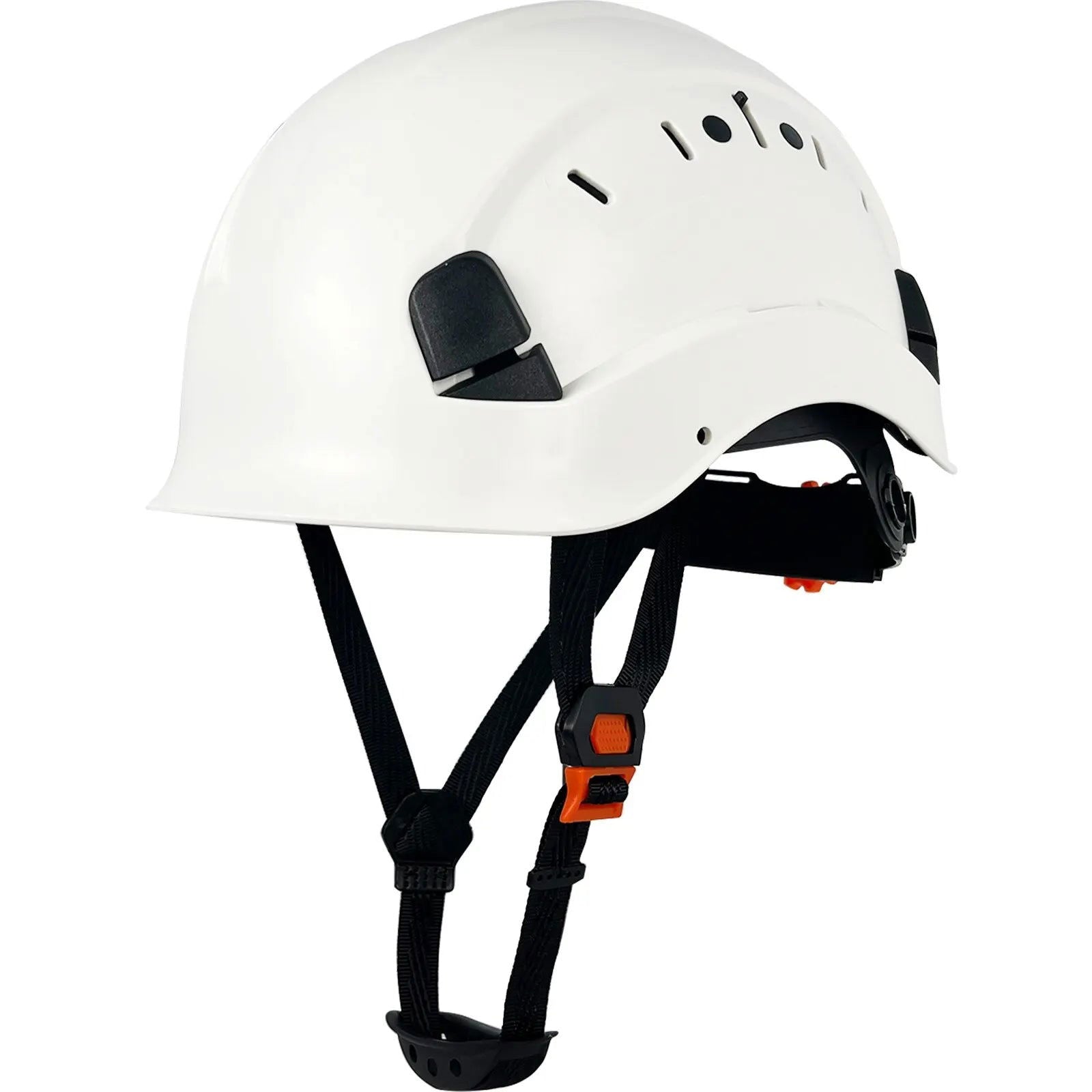 CE Work Safety Hard Hat for Engineer Slotted Ventilated Construction Safety Helmet for Men & Women Industrial Adjustable Ratchet - Slobuy