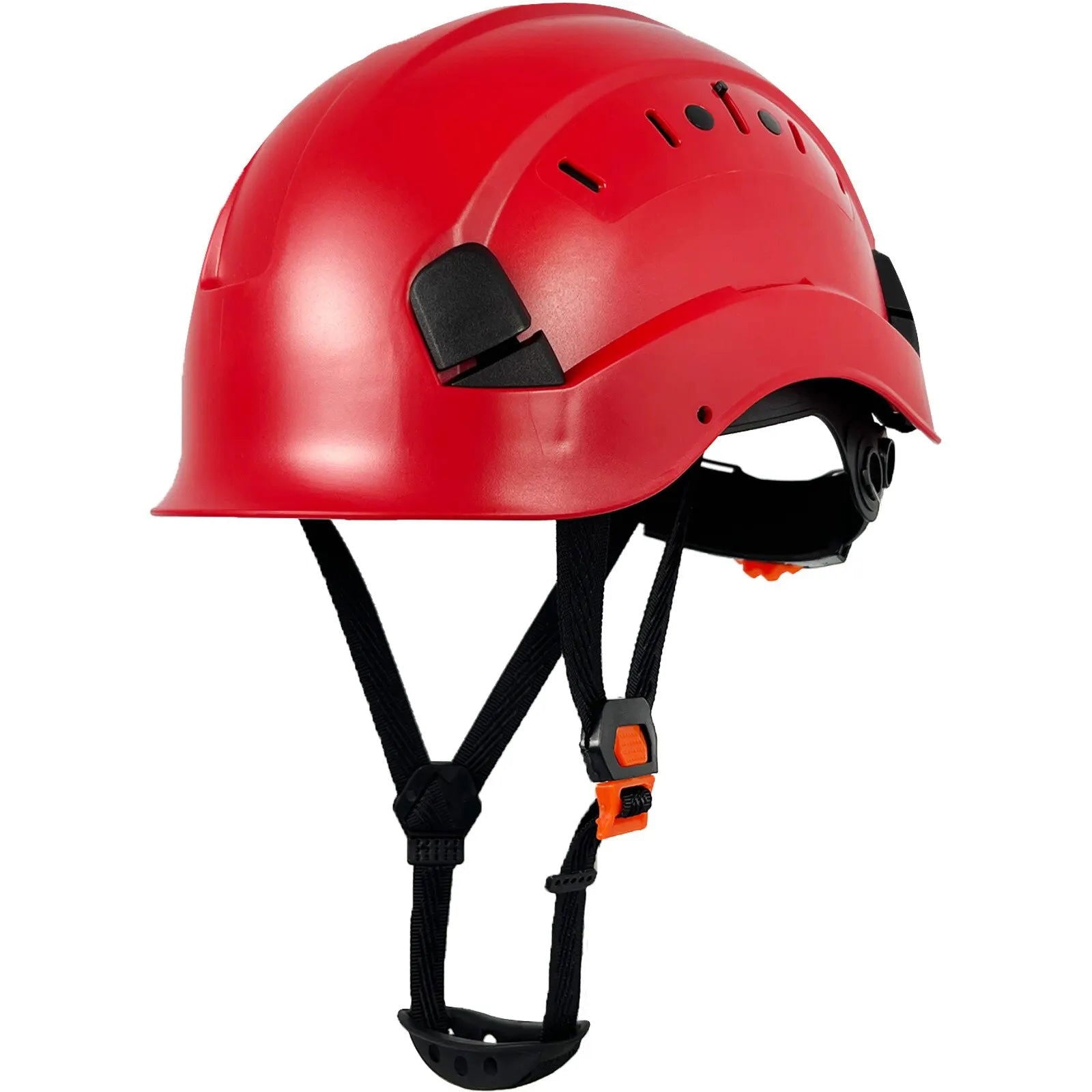 CE Work Safety Hard Hat for Engineer Slotted Ventilated Construction Safety Helmet for Men & Women Industrial Adjustable Ratchet - Slobuy