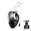 COPOZZ Professional Snorkeling Diving Mask Underwater Scuba Full Face Snorkel Mask Anti Fog Goggles for Adult Swimming Equipment - Slobuy