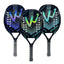 Camewin 3K Holographic Beach Tennis Racket, Full Carbon Fiber Frame, Kit Feminino, Rude Tratamento de Superfície, Iniciante, 202 - Slobuy