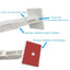 Camper Rv Travel Trailer Bathroom Shower Corner Shelf Storage Bar Protect Shower Supplies Camping Car Accessory White Sturdy - Slobuy