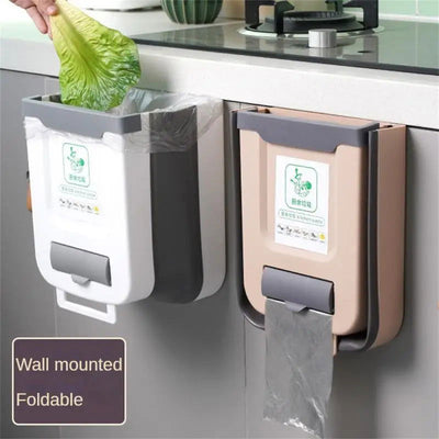 Camping Car Accessory Foldable Trash Can Large-Capacity Material Easy-to-clean For Motorhome Home Car Kitchen - Slobuy