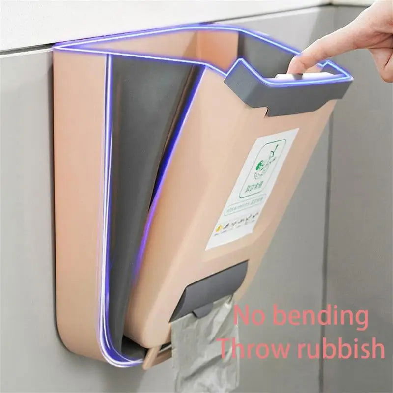 Camping Car Accessory Foldable Trash Can Large-Capacity Material Easy-to-clean For Motorhome Home Car Kitchen - Slobuy