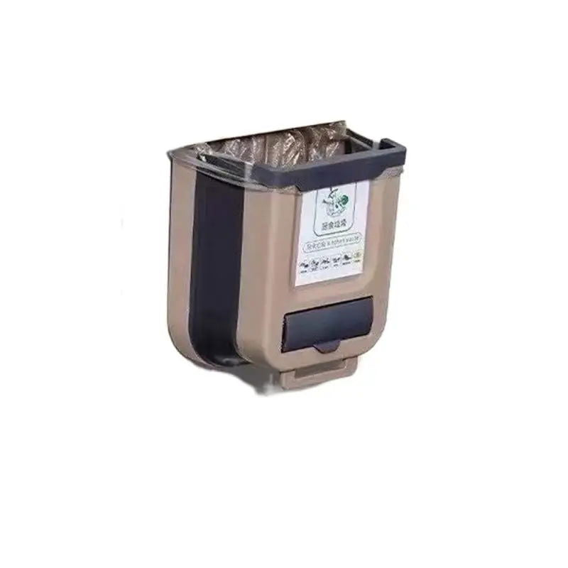 Camping Car Accessory Foldable Trash Can Large-Capacity Material Easy-to-clean For Motorhome Home Car Kitchen - Slobuy