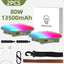 Camping Lantern Rechargeable Smart Light Bluetooth Control by Tuya APP Music Sync RGB LED Tent Lighting 13500mAh Outdoor 80W - Slobuy