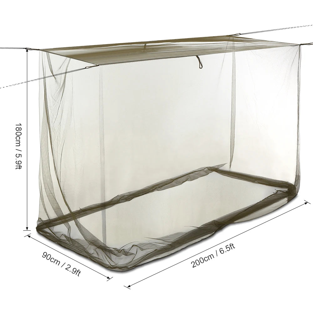Camping Tent Net Outdoor Net For Camping Hiking Backpacking nti-UV Sunshade Mesh Transparent Cloth Moqi Mesh Tent - Slobuy