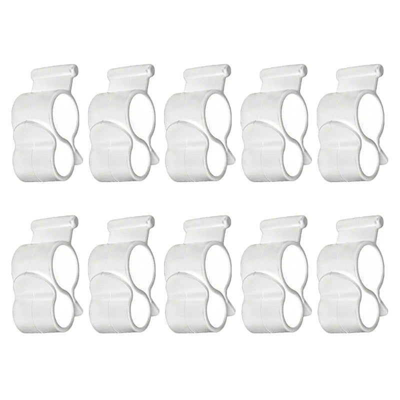 Camping Traveling Awning Hooks Clips for Caravan Camper Rope Clamp Light Hanger String Light Tent Hooks Hangers 10Pcs H9EE - Slobuy