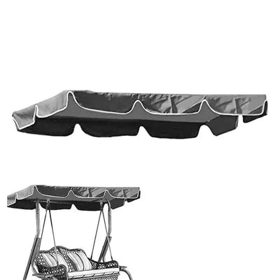 Canopy Swings Top Rain Cover Garden Courtyard Outdoor Swing Seat Hammock Waterproof Roof Canopy Replacement Swing Chair Awning - Slobuy