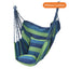 Canvas Hanging Hammock Chair Hanging Rope Swing Bed 200KG Load Bearing For Outdoor Garden Porch Beach Camping Travel no cushion - Slobuy
