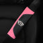 Car Accessories Seat Belt PU Leather Seat Belt Shoulder Cover Comfortable Flash Diamond Inlaid Crown Protect Seat Belt Liner - Slobuy