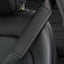 Car Accessories Seat Belt PU Leather Seat Belt Shoulder Cover Comfortable Flash Diamond Inlaid Crown Protect Seat Belt Liner - Slobuy